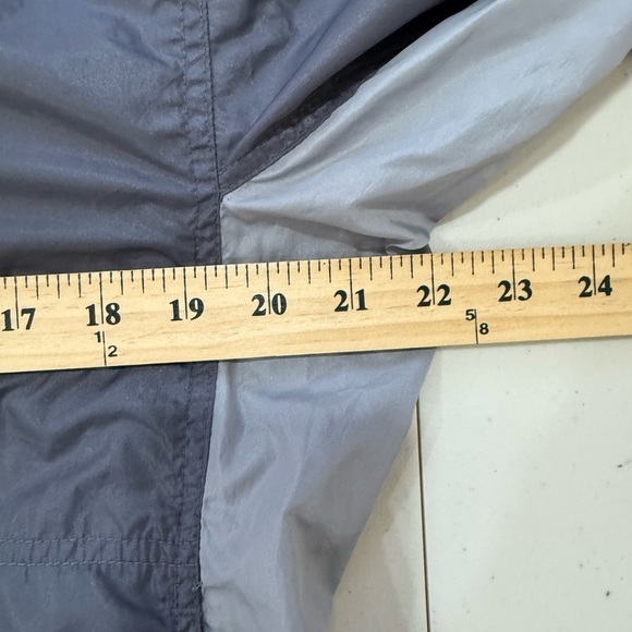 Vintage Men's Nike Blue Tag 1980's Windbreaker Jacket Pullover Grey Size S - Picture 5 of 6